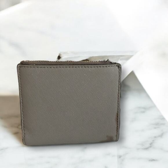 Tory Burch Emerson Tan Leather Wallet with Textured Finish EUC - Picture 6 of 13